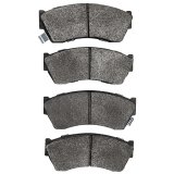 DFC 89-01 Chevrolet Metro Front 5000 Advanced Semi Metallic Brake Pads and Hardware Kit thumbnail 2