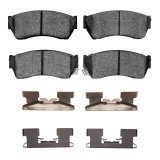 DFC 89-01 Chevrolet Metro Front 5000 Advanced Semi Metallic Brake Pads and Hardware Kit thumbnail 4
