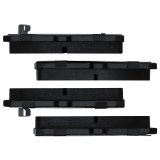 DFC 90-02 Ford Escort Front 5000 Advanced Semi Metallic Brake Pads and Hardware Kit thumbnail 3