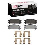 DFC 90-94 Subaru Legacy Rear 5000 Advanced Ceramic Brake Pads and Hardware Kit thumbnail 1