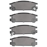 DFC 90-94 Subaru Legacy Rear 5000 Advanced Ceramic Brake Pads and Hardware Kit thumbnail 4