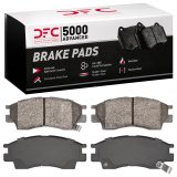 DFC 88-90 Mitsubishi Galant Front 5000 Advanced Semi Metallic Brake Pads thumbnail 1