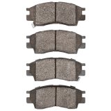 DFC 88-90 Mitsubishi Galant Front 5000 Advanced Semi Metallic Brake Pads thumbnail 3