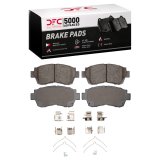 DFC 95-03 Toyota Celica Front 5000 Advanced Ceramic Brake Pads and Hardware Kit thumbnail 1