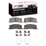 DFC 91-97 Toyota Previa Rear 5000 Advanced Ceramic Brake Pads and Hardware Kit thumbnail 1