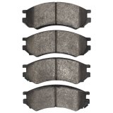 DFC 91-96 Saturn SC1 Front 5000 Advanced Semi Metallic Brake Pads and Hardware Kit thumbnail 1