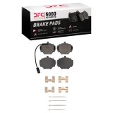DFC 87-95 Land Rover Range Rover Rear 5000 Advanced Low Metallic Brake Pads and Hardware Kit thumbnail 1