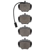 DFC 87-95 Land Rover Range Rover Rear 5000 Advanced Low Metallic Brake Pads and Hardware Kit thumbnail 2