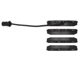 DFC 87-95 Land Rover Range Rover Rear 5000 Advanced Low Metallic Brake Pads and Hardware Kit thumbnail 3