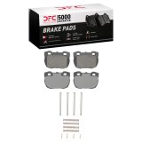 DFC 94-99 Land Rover Discovery Front 5000 Advanced Low Metallic Brake Pads and Hardware Kit thumbnail 1