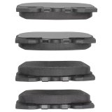 DFC 94-99 Land Rover Discovery Front 5000 Advanced Low Metallic Brake Pads and Hardware Kit thumbnail 4