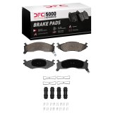 DFC 91-95 Chrysler Town & Country Front 5000 Advanced Semi Metallic Brake Pads and Hardware Kit thumbnail 1