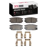 DFC 91-12 Dodge Stealth Rear 5000 Advanced Ceramic Brake Pads and Hardware Kit thumbnail 1