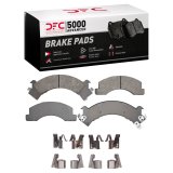 DFC 88-97 Chevrolet W4500 TILTMASTER (w/Frt Rotors) Front 5000 Adv Semi Metallic Pads & Hardware Kit thumbnail 1