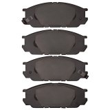 DFC 92-95 Mazda 929 Front 5000 Advanced Ceramic Brake Pads and Hardware Kit thumbnail 1