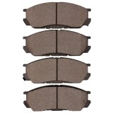 DFC 92-95 Mazda 929 Front 5000 Advanced Ceramic Brake Pads and Hardware Kit thumbnail 2
