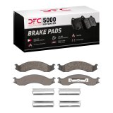 DFC 92-94 Ford E-250 Econoline Front 5000 Advanced Semi Metallic Brake Pads and Hardware Kit thumbnail 1