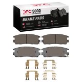DFC 92-04 Acura SLX Rear 5000 Advanced Ceramic Brake Pads and Hardware Kit thumbnail 1