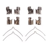 DFC 92-95 Toyota MR2 Front 5000 Advanced Semi Metallic Brake Pads and Hardware Kit thumbnail 5