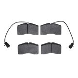 DFC 01-03 Audi S8 Front 5000 Advanced Low Metallic Brake Pads thumbnail 1
