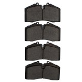 DFC 86-98 Porsche 944 (Excl Turbo) Rear/Front 5000 Advanced Low Metallic Brake Pads thumbnail 4