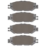 DFC 93-00 Lexus LS400 Rear 5000 Advanced Ceramic Brake Pads thumbnail 4