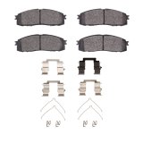 DFC 84-87 Toyota Cressida Rear 5000 Advanced Ceramic Brake Pads and Hardware Kit thumbnail 1