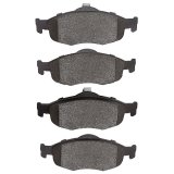 DFC 95-04 Ford Contour Front 5000 Advanced Low Metallic Brake Pads and Hardware Kit thumbnail 2