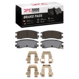 DFC 97-10 Buick Rendezvous Rear 5000 Advanced Ceramic Brake Pads and Hardware Kit thumbnail 1