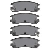 DFC 97-10 Buick Rendezvous Rear 5000 Advanced Ceramic Brake Pads and Hardware Kit thumbnail 3