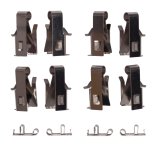 DFC 94-10 UD UD 1200 Front 5000 Advanced Semi Metallic Brake Pads and Hardware Kit thumbnail 3