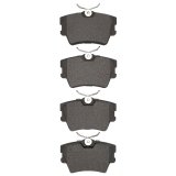 DFC 96-97 Volkswagen EuroVan Rear 5000 Advanced Low Metallic Brake Pads thumbnail 1
