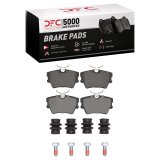 DFC 96-97 Volkswagen EuroVan Rear 5000 Advanced Low Metallic Brake Pads and Hardware Kit thumbnail 1