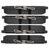 DFC 96-97 Volkswagen EuroVan Rear 5000 Advanced Low Metallic Brake Pads and Hardware Kit thumbnail 3