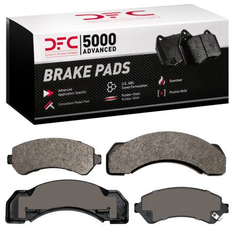 DFC 73-12 Chevrolet C3500HD Rear/Front 5000 Advanced Semi Metallic Brake Pads