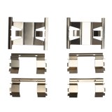 DFC 98-02 Ford Crown Victoria Front 5000 Advanced Semi Metallic Brake Pads and Hardware Kit thumbnail 2