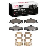 DFC 98-02 Chevrolet Camaro Rear 5000 Advanced Semi Metallic Brake Pads and Hardware Kit thumbnail 1