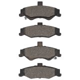 DFC 98-02 Chevrolet Camaro Rear 5000 Advanced Semi Metallic Brake Pads and Hardware Kit thumbnail 3