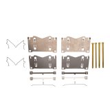 DFC 98-07 Lexus LX470 Front 5000 Advanced Ceramic Brake Pads and Hardware Kit thumbnail 5