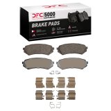 DFC 98-07 Lexus LX470 Rear 5000 Advanced Ceramic Brake Pads and Hardware Kit thumbnail 1