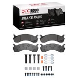 DFC 98-25 Beaver Motorcoach Monterey Rear/Front 5000 Adv Semi Metallic Brake Pads & Hardware Kit thumbnail 2