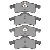 DFC 99-04 Jeep Grand Cherokee Rear 5000 Advanced Semi Metallic Brake Pads and Hardware Kit thumbnail 4
