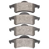 DFC 99-04 Jeep Grand Cherokee Rear 5000 Advanced Semi Metallic Brake Pads and Hardware Kit thumbnail 5