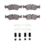 DFC 99-02 Daewoo Lanos Front 5000 Advanced Semi Metallic Brake Pads and Hardware Kit thumbnail 1