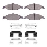 DFC 99-04 Ford Mustang Front 5000 Advanced Ceramic Brake Pads and Hardware Kit thumbnail 1