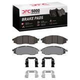 DFC 00-04 Nissan XTerra Front 5000 Advanced Semi Metallic Brake Pads and Hardware Kit thumbnail 1
