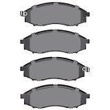DFC 00-04 Nissan XTerra Front 5000 Advanced Semi Metallic Brake Pads and Hardware Kit thumbnail 2