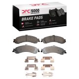 DFC 00-06 Cadillac Escalade EXT Rear 5000 Advanced Ceramic Brake Pads and Hardware Kit thumbnail 1