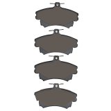 DFC 00-04 Volvo V40/S40 Front 5000 Advanced Low Metallic Brake Pads thumbnail 4