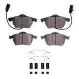 DFC 98-08 Audi A4 (USA/Canada) Front 5000 Advanced Low Metallic Brake Pads and Hardware Kit thumbnail 1